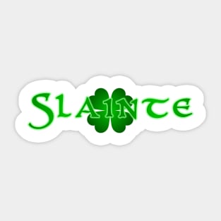 Slainte Sticker